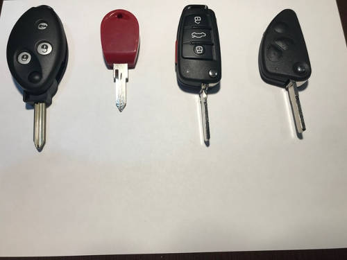 naprawa kluczyków samochodowych